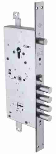 Замок Kale kilit (Кале килит) врезной двухсистемный 476 LR перекодируемый SMART LINE