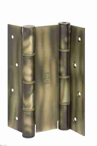 CODE 87 BG 155-50 Дверная петля барная пружинная двусторонняя ALDEGHI 155x50 матовая бронза