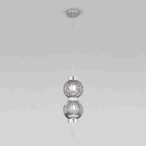 Подвесной светильник Eurosvet Plaza 50186/2 хром