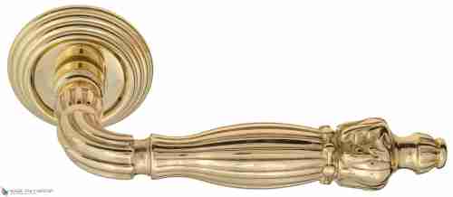 Дверная ручка Venezia "OLIMPO" D8 полированная латунь