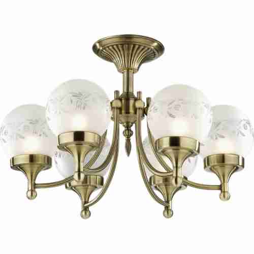 Люстра потолочная N-Light 141-06-53 бронза