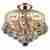 Потолочная люстра Toplight Vivien TL7230X-04WG Потолочная люстра Toplight Vivien TL7230X-04WG