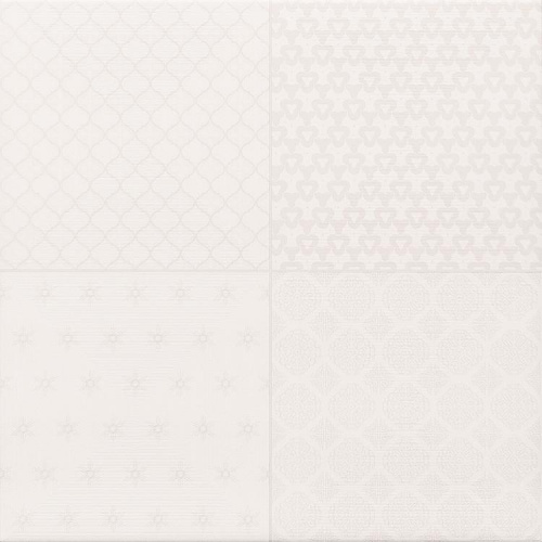 Плитка керамическая Cristacer (Cristal ceramica) Retro Blanco вид 6 из микса настенная 45х45