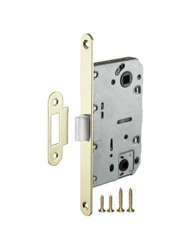 Защелка Ajax (Аякс) врезная METLM90-50 GP золото