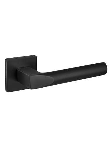 Ручка дверная Fuaro (Фуаро) межкомнатная K.SL52.PRIZMA (PRIZMA SL) BL-24 черный  Набор 1
