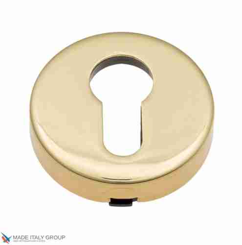 Накладка под цилиндр на круглом основании Fratelli Cattini CYL 7-OLV полированная латунь 2 шт.