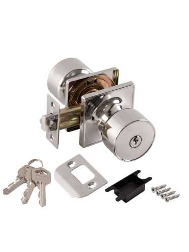 Ручка Punto (Пунто) защелка DK772/BL CP-ET (кл./фик.) хром