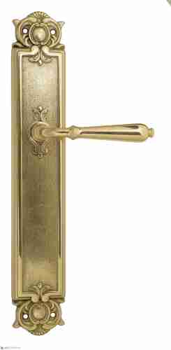 Дверная ручка Venezia "CLASSIC" на планке PL97 полированная латунь