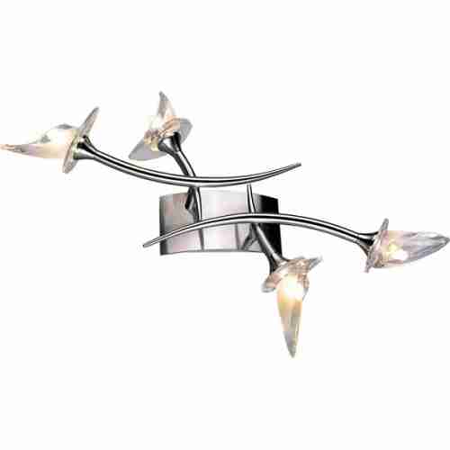 Бра N-Light BХ-0653/4 satin chrome