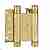 101AO100B2 Дверная петля барная пружинная двусторонняя ALDEGHI 100x33x37 мм полированная латунь