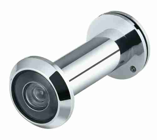 Глазок дверной Punto DVP3/NEW, 16/140/50x90 (оптика пластик, угол обзора 140) CP хром