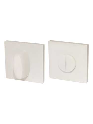 Комплект: Ручки Armadillo MORI USS WH-19 + Завертка BK6.K.USS52 WH-19 белый