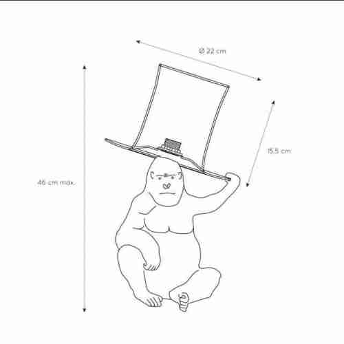 Настольная лампа Lucide Extravaganza Gust 10503/81/30