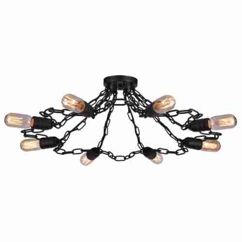 Люстра потолочная Artelamp Riverrun A9344PL-8BK