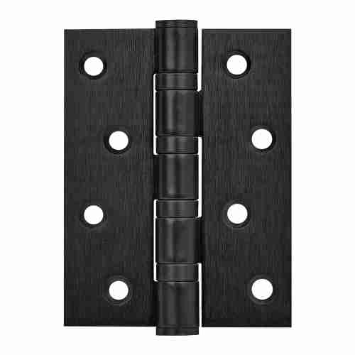 Комплект 4 шт. - Петля Armadillo (Армадилло) универсальная IN4500UC-BL BL 100x75x3 INOX304 черный БЛИСТЕР