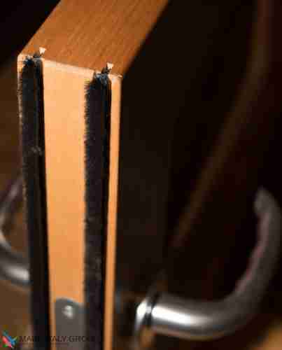 Щетка контурная врезная (1 шт.) Black 2150мм черный