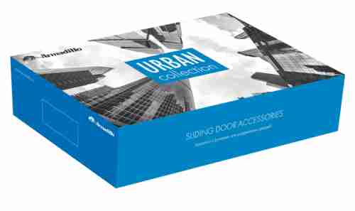 Ручка-купе для раздвижных дверей Armadillo SH010 URB GOLD-24 Золото 24К