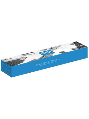 Доводчик Armadillo (Армадилло) дверной со скользящей тягой DCSLIDER45 BL (черный)