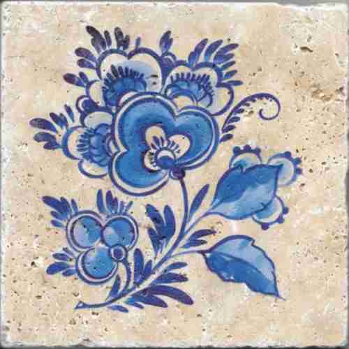 Плитка керамическая Stone4Home Provance Гжель Provance Г 2 декор 20х20