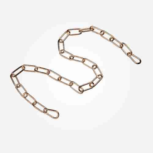 Цепь Eurosvet 10301 цепь длиной 1 метр с  2 карабинами золото, арт. 73024