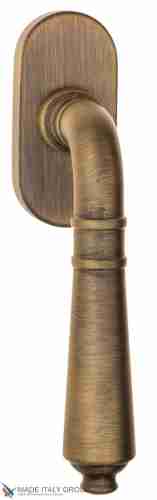 Ручка оконная Fratelli Cattini "TOSCANA" FW 7-BY матовая бронза