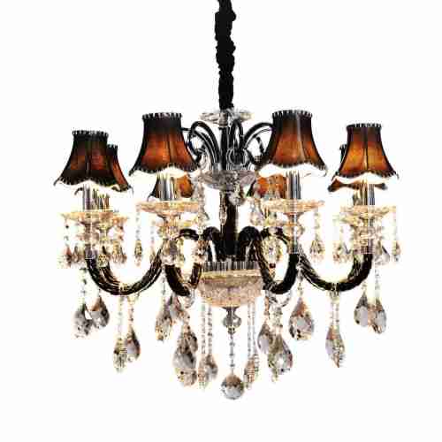 Подвесная люстра Lumina Deco Denica LDP 66249-8 BK