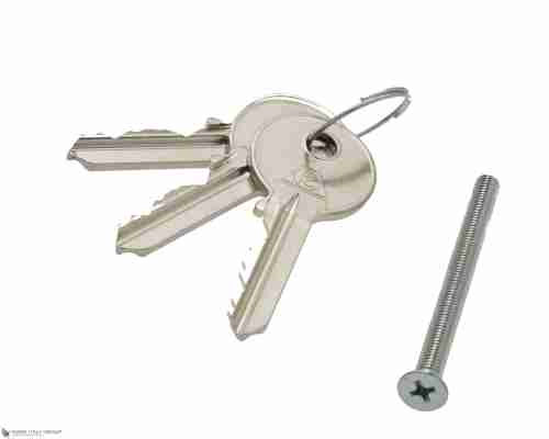 Цилиндровый механизм вертушка-ключ Venezia 25/10/35 матовая бронза