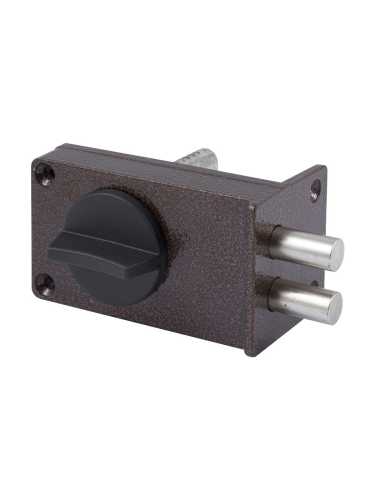 Замок Omega (Омега) накладной цилиндровый ЗН1-8 КМЗ медь