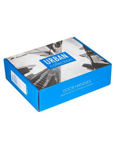 Комплект: Ручки Armadillo WAVE URS CP-8 + Завертка BK6.R.URS52 CP-8 хром