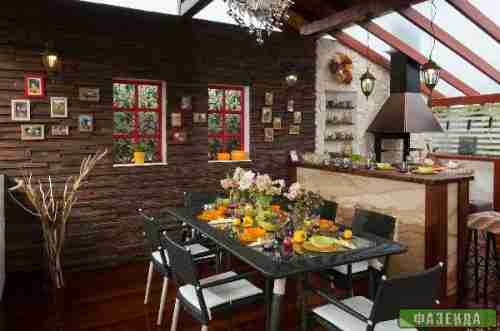 Уличный подвесной светильник DeMarkt Фабур 804010401