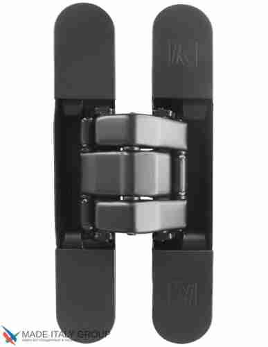 Kubica K8080 ATOMIKA KARAKTER DXSX, NO петля скрытая универсальная ЧЕРНЫЙ (100 kg)