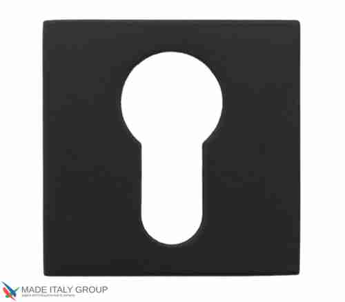 Накладка под цилиндр на квадратном основании Fratelli Cattini CYL 8-NM матовый черный 2 шт.