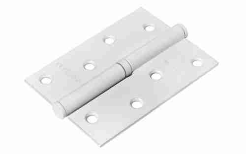 Комплект 8 шт. - Петля дверная разъёмная стальная левая Morelli MSD 100X70X2.5 W L белый