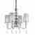 Подвесная люстра Lumina Deco Fabione LDP 1200-4 CHR
