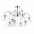 Потолочная люстра Lumion Darcy 4551/8C