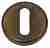 Накладка под ключ на круглом основании Colombo CD1063G-OA матовая бронза