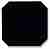 Плитка керамическая Tonalite Diamante 3301 Ottagonetta Nero Matt напольная 15х15