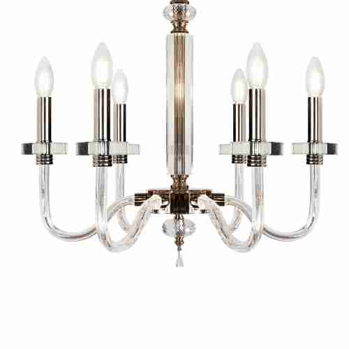 Подвесная люстра iLamp Vibe P9474-6 Nickel