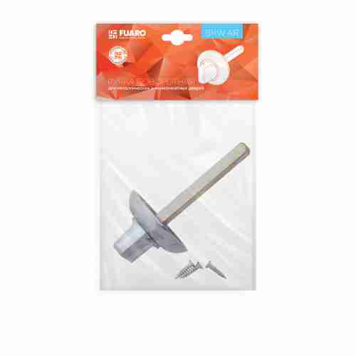 Завертка сантехническая Fuaro BKW8 AR-CP-8х75 ПЛАСТИК (без ответной части)