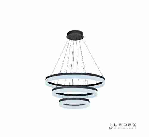 Подвесной светильник iLedex Around D0301-3 (200x400x600) BK