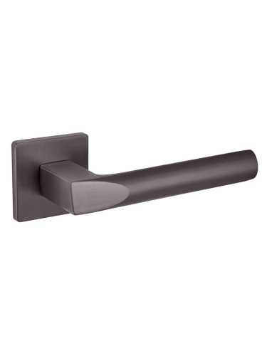 Ручка дверная Fuaro (Фуаро) межкомнатная K.SL52.PRIZMA (PRIZMA SL) GR-23 графит  Набор 5