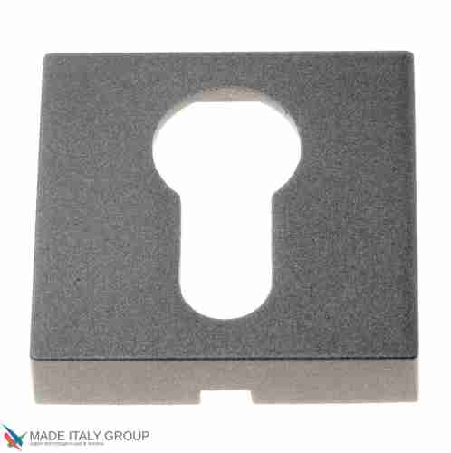 Накладка под цилиндр на квадратном основании Fratelli Cattini CYL 8-GA антрацит серый 2 шт.