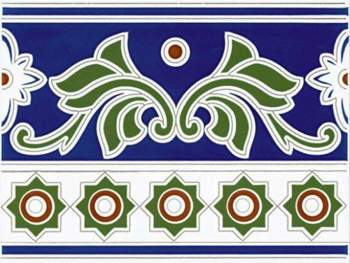 Плитка керамическая Ribesalbes Cenefa Jerez бордюр 15х20