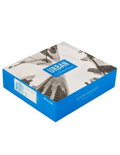 Комплект: Ручки Armadillo STONE UCS СР-8+Завертка+Магнитный замок и Петли Fuaro/хром