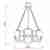 Подвесная люстра Rivoli Ariadna 4074-206 Б0047334