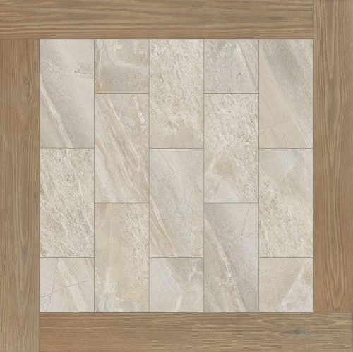 Керамогранит Italon Magnetique Уайт Рут натур. рет. декор 60х60