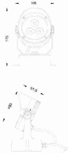 Прожектор Deko-Light Power Spot IV RGB 7W 730283