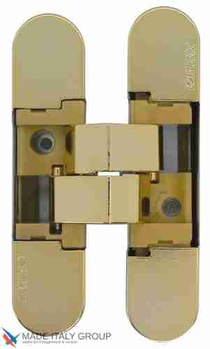 Kubica K1019 DXSX, KOMBI HYBRID OL петля скрытая универсальная ЗОЛОТО (40 kg)
