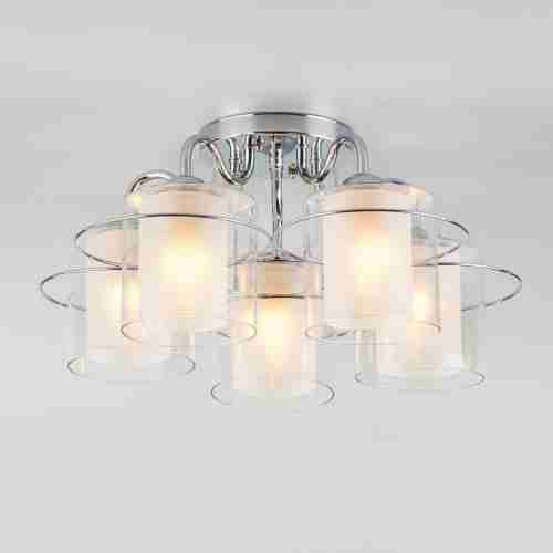 Потолочная люстра Eurosvet 30160/5 хром