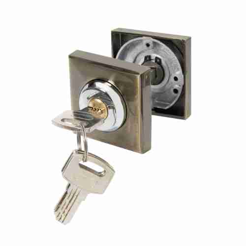 Завертка сантехническая Ajax (Аякс) с фиксацией ключом BK6.FIX.JK AB-7 бронза